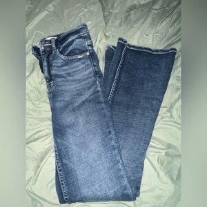 BKE Blue Straight Leg Jeans Classic Denim